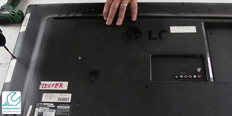 مراحل تعویض پنل تلویزیون ال جی