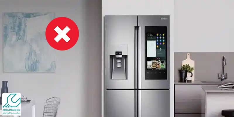 کد خطای Er CF اختلال در فن کندانسور یخچال