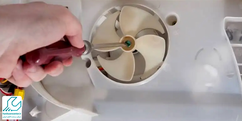 علائم خرابی فن یخچال ال جی