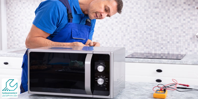 دلایل نچرخیدن سینی مایکروفر ال جی