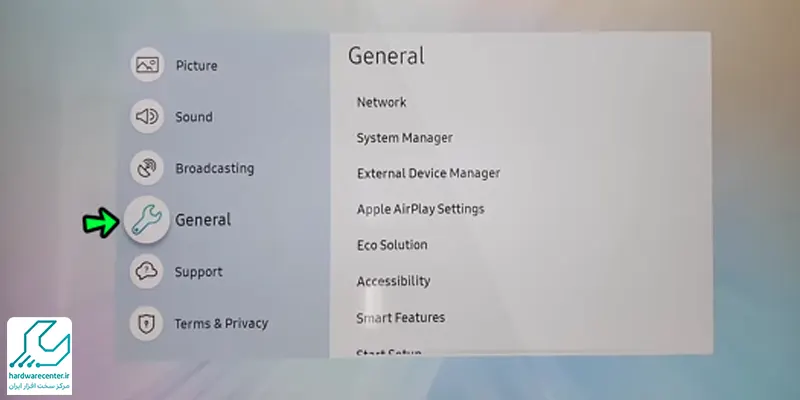 غیرفعال کردن دستی Safe Mode تلویزیون ال جی